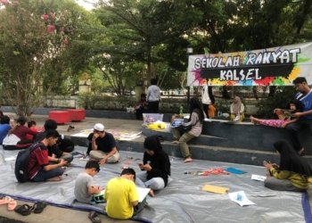 Global Climate Strike 2024 di Banjarbaru, Ingatkan Permasalahan Iklim Dan Krisis Demokrasi
