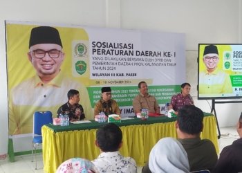 Fadly Imawan Sosialisasikan Perda Narkoba di Kabupaten Paser
