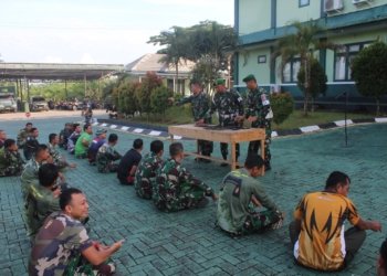 Cegah Praktik Judol, Kodim Tanbu Lakukan Razia Kepada Prajurit TNI