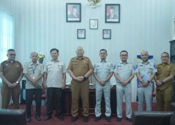 UPT Jasa Raharja Perwakilan Asahan Silaturahmi dengan Pemerintah Kabupaten Asahan