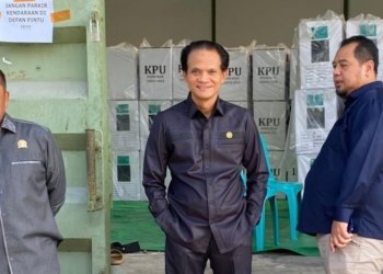 Subandi Tinjau Persiapan Logistik Pilkada Samarinda