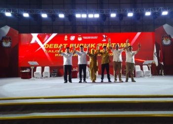 Debat Terbuka Pertama Antar Paslon Bupati dan Wakil Bupati Tahun 2024 Sukses Digelar
