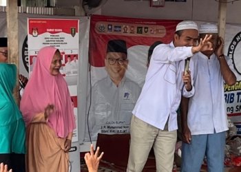 Hadiri Kampanye Haji Fani – Habib Taufan, Ratusan Warga Takulat: Coblos Nomor 3!