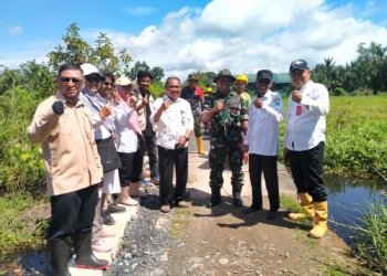 Jalan Usaha Tani Jadi Perhatian Dinas Pertanian Kabupaten Banjar