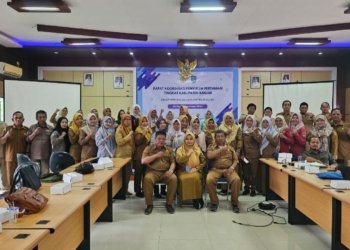 Dinas Pertanian Kabupaten Banjar Rakor Bersama Penyuluh Pertanian