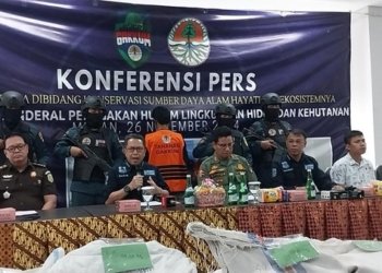 KLHK Ungkap Sindikat Penjualan Sisik Trenggiling Di Asahan