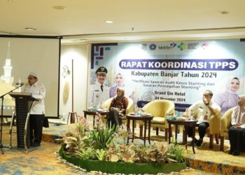 Pemerintah Kabupaten Banjar Gelar Rapat Tim Percepatan Penurunan Stunting