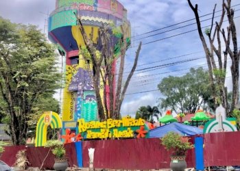 Revitalisasi Taman Van Der Pijl Banjarbaru Masuk Tahap Penyelesaian