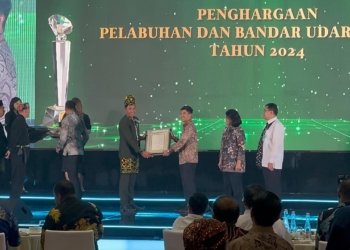 Bandara Syamsudin Noor Raih Penghargaan Bandara Sehat 2024