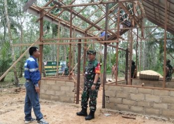 HUT ke-63 Korem 101/Antasari, TNI Rehab Rumah Tidak Layak Huni