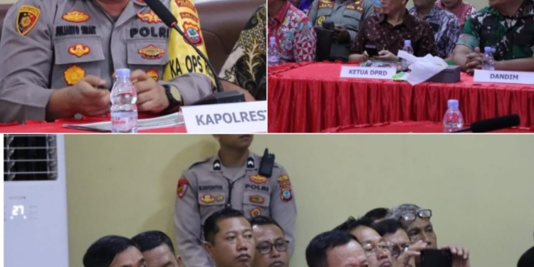 Polresta Manado Gelar Rapat Koordinasi Pengamanan Nataru