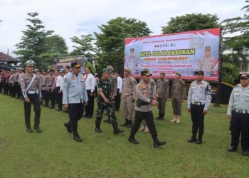 Polres Banjar Gelar Apel Operasi Lilin Intan 2024