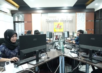 Menjelang Perayaan Nataru, Command Center PLN UID Kalselteng Siap Layani Pelanggan 24 Jam