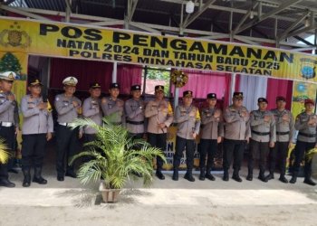 Polda Sulut Tinjau Pos Pengaman Nataru