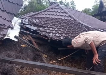 Angin Puting Beliung Rusak Rumah Warga Di Kabupaten Banjar