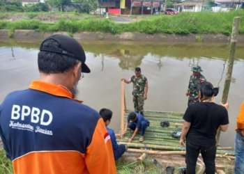 BPBD Kabupaten Banjar Bangun Dermaga Evakuasi