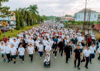 Jalan Sehat Batfest 2024 Diikuti 50 Ribu Peserta, Hj Nursam Finish Pertama Disusul Haji Isam