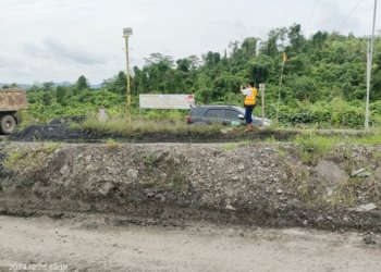 Warga Protes Dengan Salah Satu Kontraktor PT Baramarta Perseroda