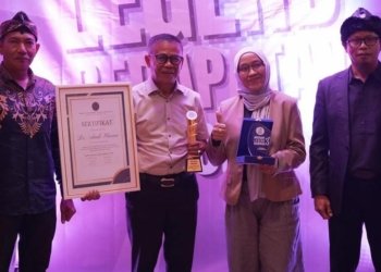 Walikota Samarinda, Andi Harun Dapat Penghargaan Tokoh Pemajuan di Benua Etam