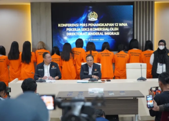 Ditjen Imigrasi Gerebek 12 PSK WNA Berkedok LC