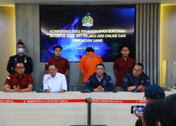 Buronan Asal RRT Anggota Sindikat Judi Online Diserahkan ke Interpol