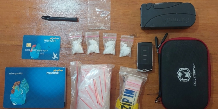Sat Resnarkoba Polres Banjar Berhasil Ungkap Kasus Peredaran Narkotika Di Sambung Makmur
