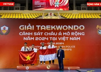 Bripda Ihya Polwan Polres Banjar Raih 2 Medali Emas di Vietnam