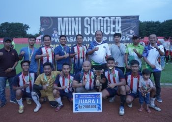 Tutup Mini Soccer PWI Asahan Cup II, Wabup Taufik Kenang Dedikasi Nurkarim Nehe