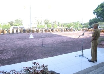 Bupati Asahan Pimpin Apel Gabungan Bulan Desember 2024