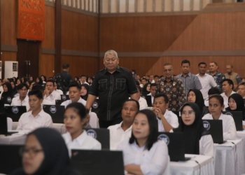 Pastikan Pelaksanaan Berjalan Lancar dan Tertib, Sekretaris Daerah Kabupaten Asahan Tinjau Lokasi Seleksi PPPK