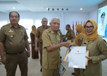 Bupati Asahan Pimpin Rapat Koordinasi Pemerintahan Di Lingkungan Pemerintah Kabupaten Asahan
