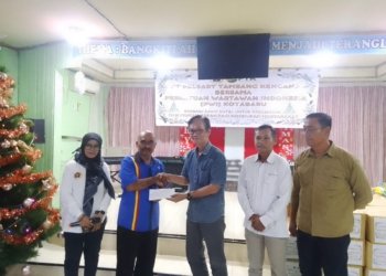 PT. PTK dan PWI Kotabaru Gelar Media Gathering dan Berbagi Kasih