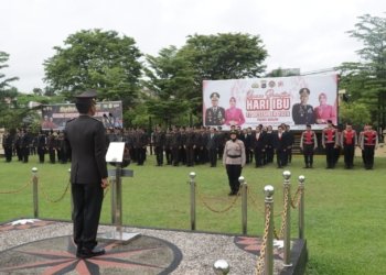 Polres Banjar Gelar Upacara Hari Ibu ke-96 Tahun 2024