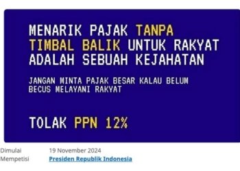 BEM KM UNMUL Desak Pemerintah Batalkan Kenaikan PPN 12% dan Transparansi terkait UMK-UMP di Kaltim