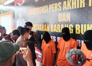 Akhir Tahun 2024, Polres Kota Banjarbaru Musnahkan 12,6 Kilogram Sabu-sabu