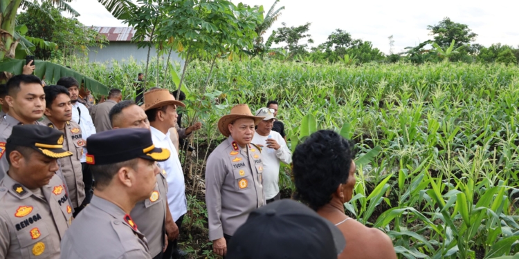 Dukung Asta Cita RI, Kapolda Kalsel Tinjau Lokasi Program Ketahanan Pangan