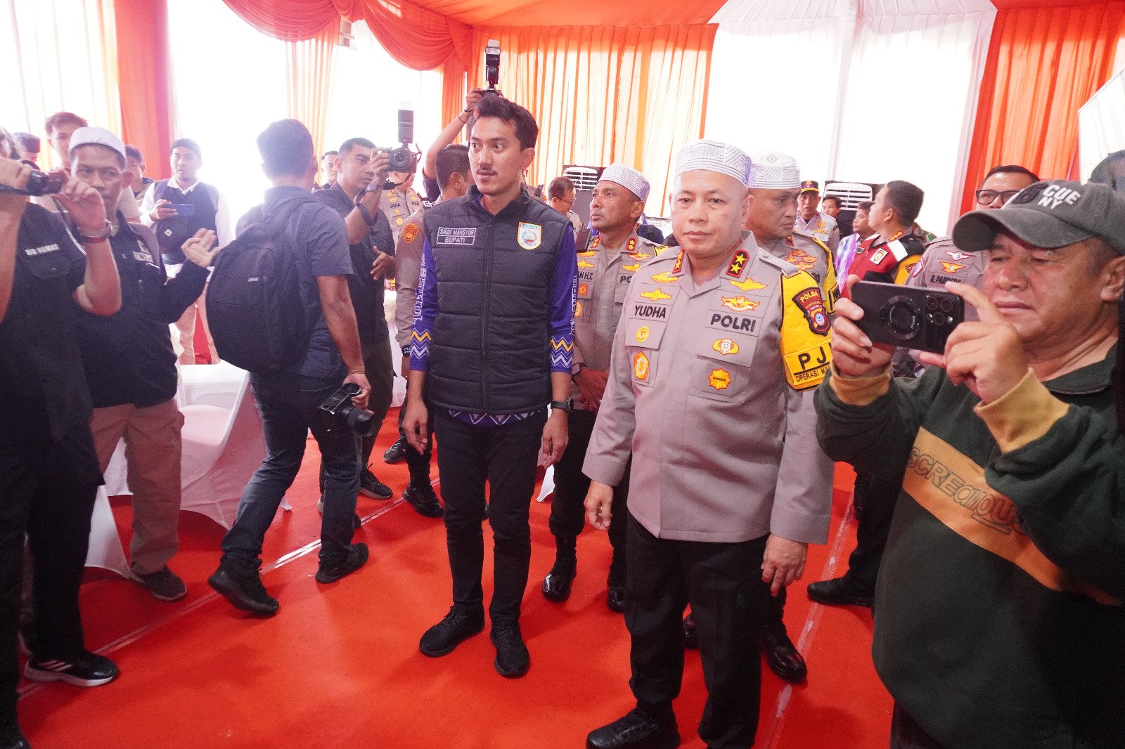 Bupati Kabupaten Banjar Bersama Polda Kalsel Pantau Momen 5 Rajab