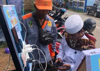 PLN Hadirkan SPLU Mobile Pertama di Kalimantan untuk Jamaah Dalam Momen 5 Rajab Sekumpul 2025