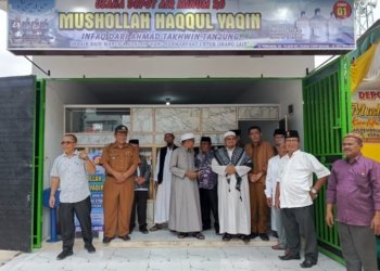 Pertama Di Asahan, Mushola Haqqul Yaqin Punya Usaha RO