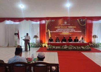 Resmi di Tetapkan KPU sebagai Pasangan Calon Bupati Tanah Bumbu Terpilih, ini Pesan Andi Rudi Latif