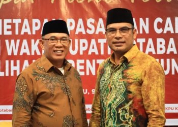 KPU Kotabaru Tetapkan Pasangan Bupati dan Wakil Bupati Terpilih