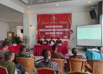 Rapat Pleno Terbuka Penetapan Pasangan Calon Terpilih Walikota Dan Wakil Walikota Sibolga