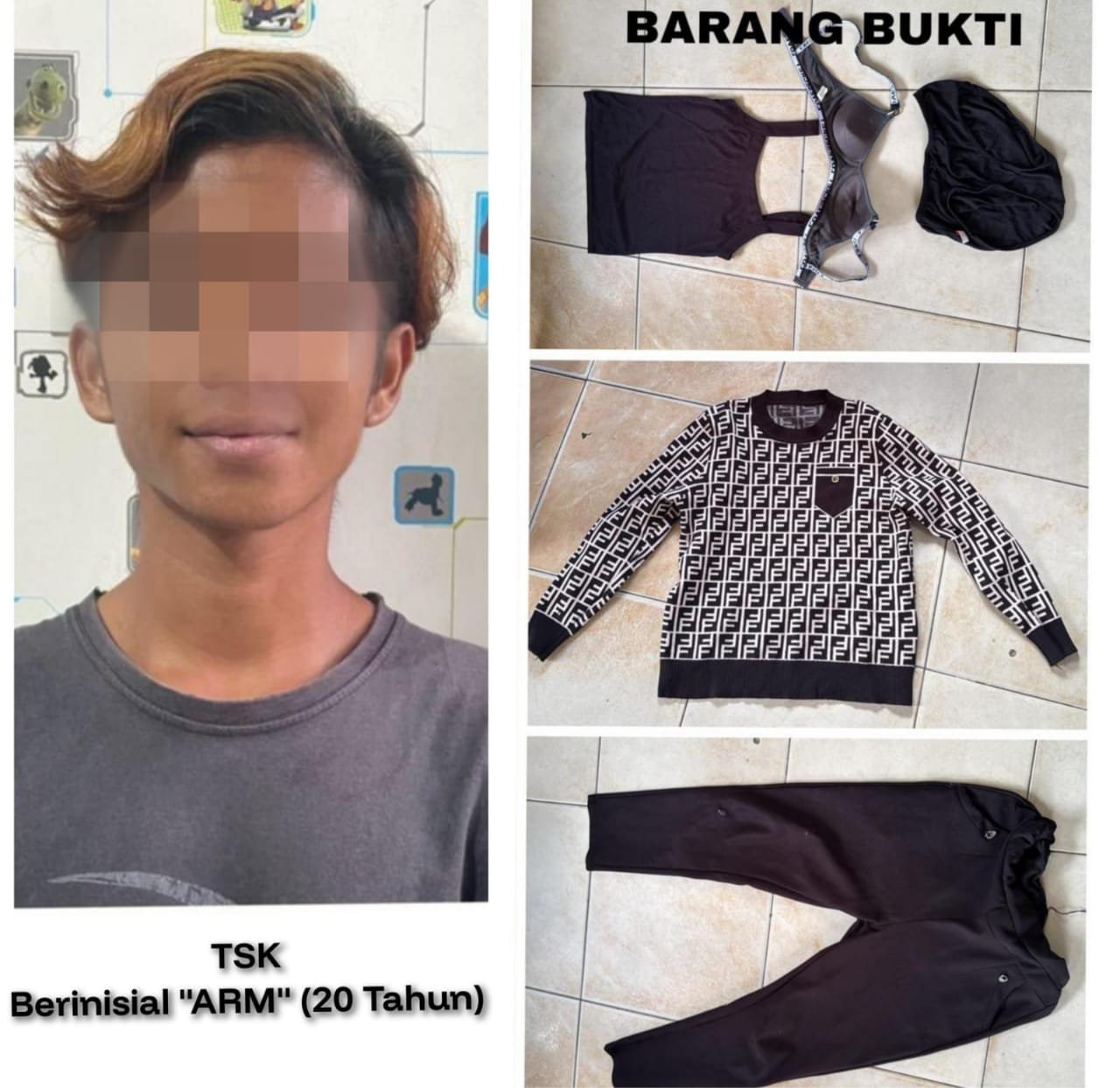 Cabuli Anak Dibawah Umur Dibalik Nisan Kuburan, Pelaku Ditangkap Unit PPA Polres Banjarbaru