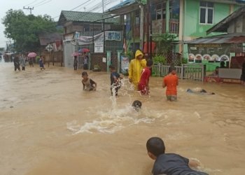 239 KK di Kota Banjarbaru Hingga MTS Miftahul Khairiyah Terdampak Banjir