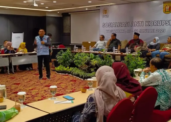 Eksekutif & Legislatif Banjarbaru Ikuti Sosialisasi Anti-korupsi oleh KPK