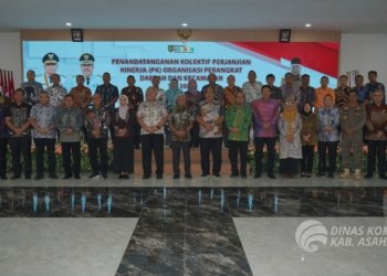 Pemerintah Kabupaten Asahan Teken Perjanjian Kinerja, Tegaskan Komitmen Akuntabilitas
