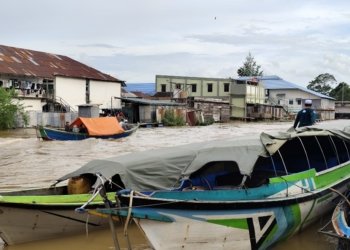 Jamaah Rutinan Malam Senin Momen 5 Rajab Jalur Air Berdatangan, Tahun Lalu 533 Kapal Sandar di Sungai Martapura