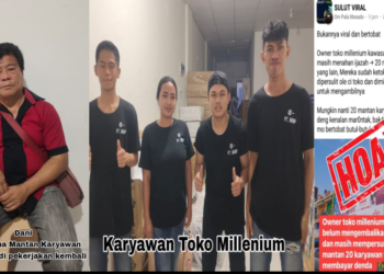 Tudingan Bohong Terhadap Toko Millenium di Sosial Media, Pihak Toko Milleniun Tegaskan Hal Tersebut Hoax