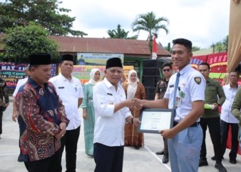 Bupati Asahan Ikuti Tasyakuran Bersama Hari Amal Bakti ke-79 Kemenag RI Kabupaten Asahan