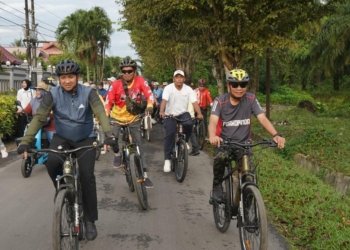 Bupati Asahan Gowes Bareng